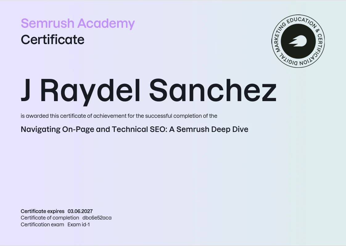 Navigating On-Page & Technical SEO Navigating On-Page & Technical SEO