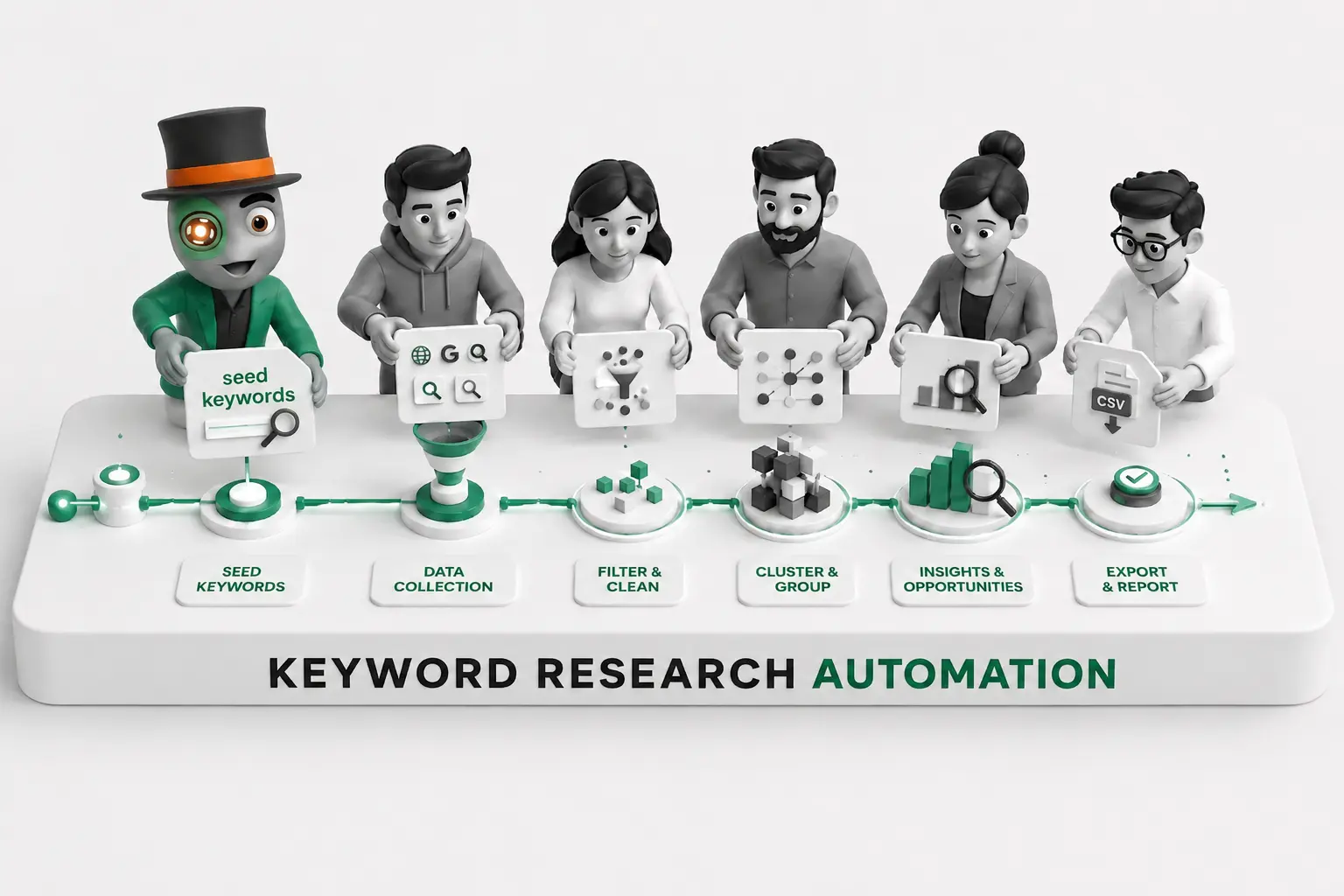 How to Automate Keyword Research Without Losing Control of Search Intent