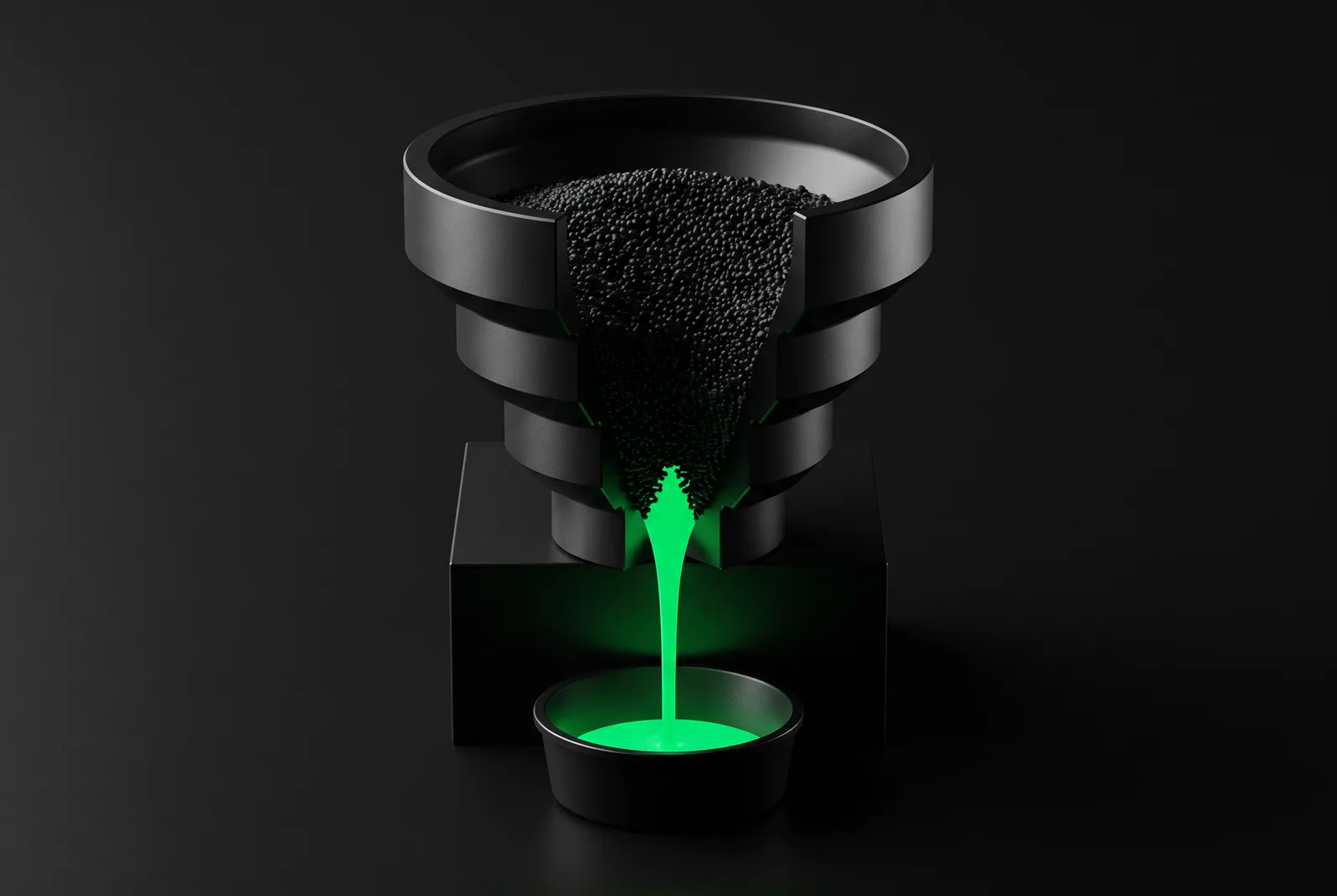 A four stage sales funnel showing suspects narrowing to prospects, leads and customers A four stage sales funnel showing suspects narrowing to prospects, leads and customers