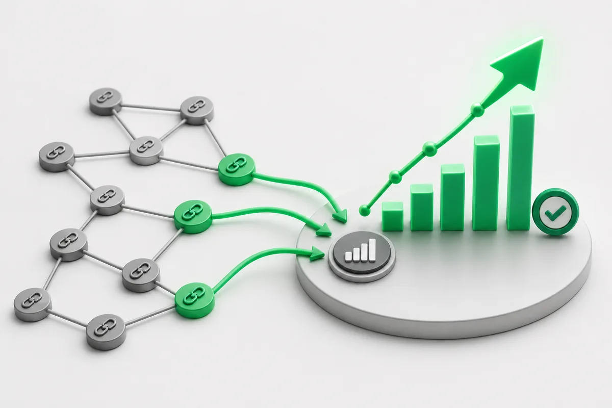 Links built for rankings and qualified traffic