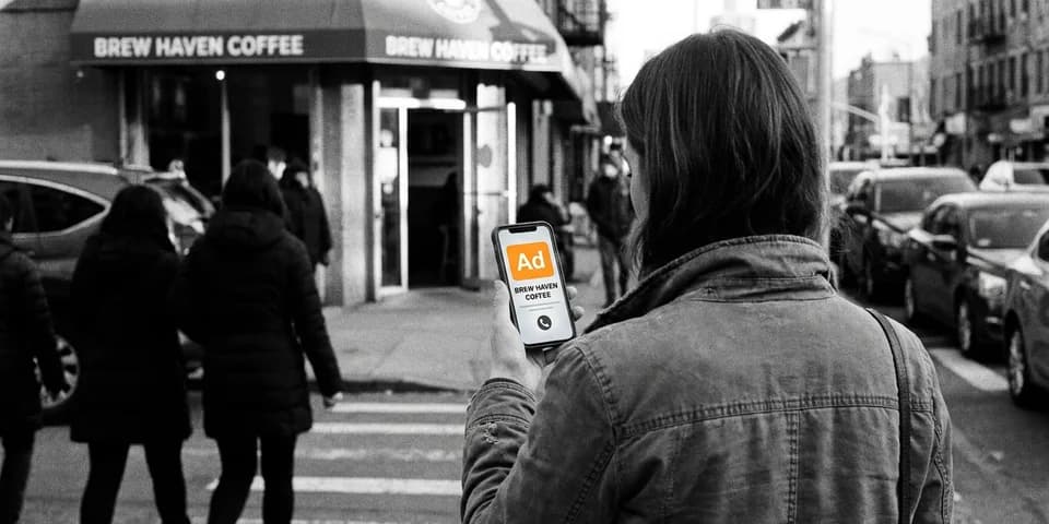 Filas de varillas negras de alturas graduadas que ascienden hasta que solo las más altas atraviesan un bloque-puerta naranja macizo — metáfora de la gestión PPC filtrando el tráfico pagado hasta los clics con intención de compra real Filas de varillas negras de alturas graduadas que ascienden hasta que solo las más altas atraviesan un bloque-puerta naranja macizo — metáfora de la gestión PPC filtrando el tráfico pagado hasta los clics con intención de compra real