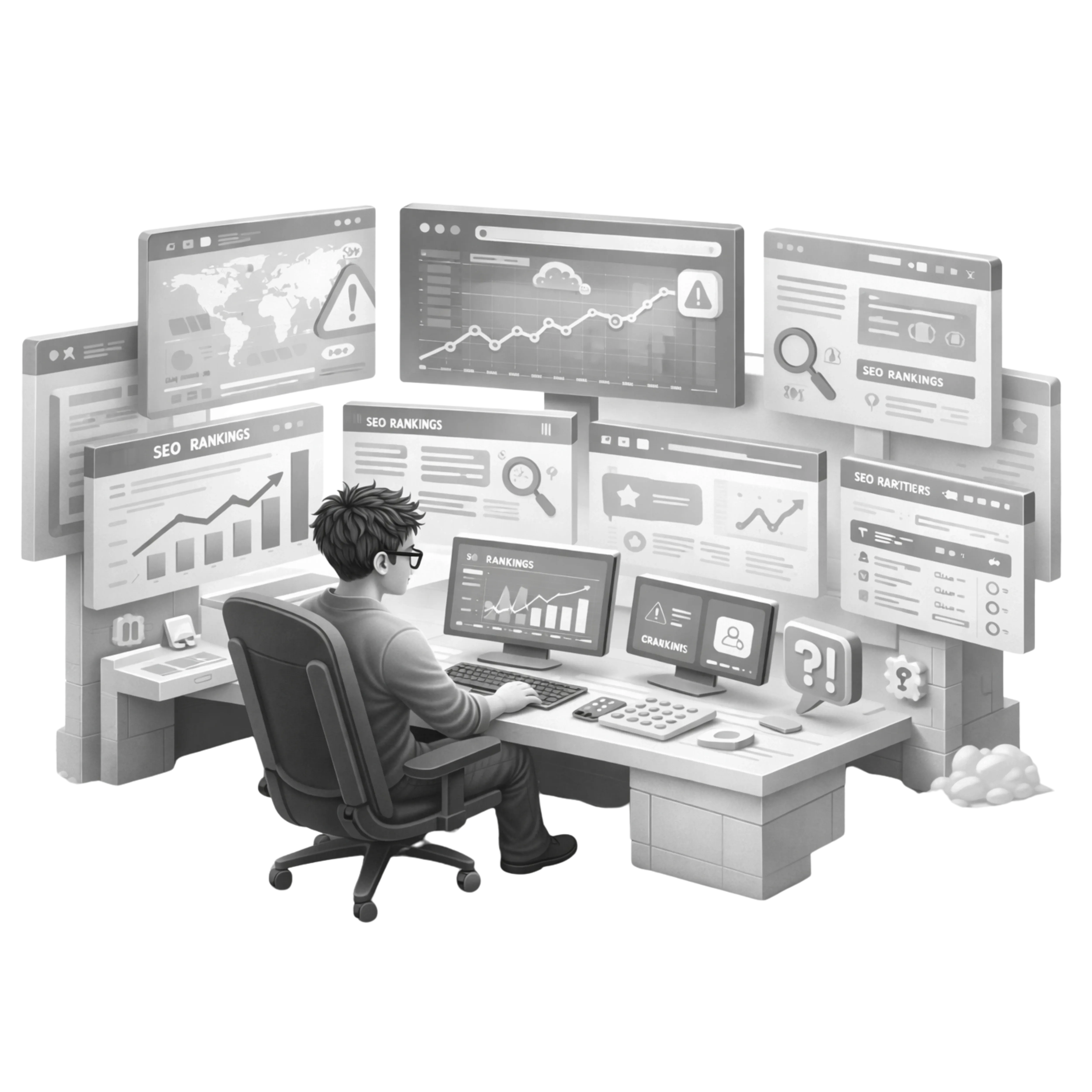 E-commerce SEO Analytics Dashboard